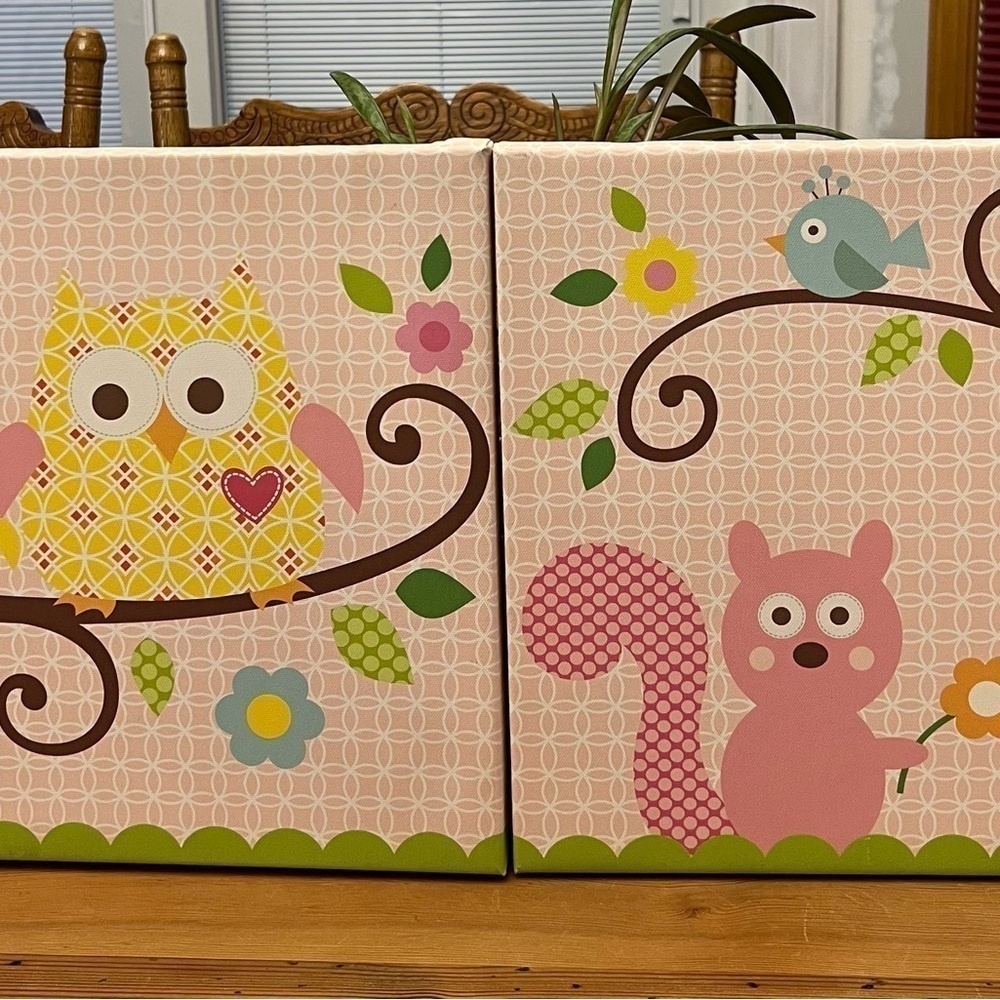 NoJo Multicolor Nursery Décor Pictures